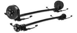 Brake Axles, 3500# Utility-Gooseneck Trailers